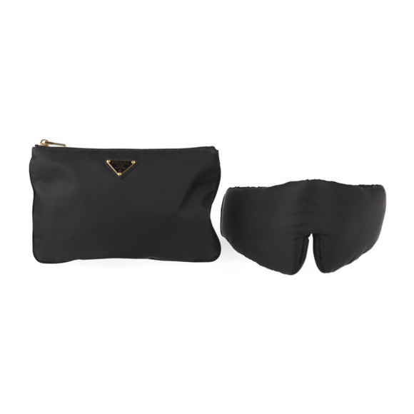 Prada Twill Eye Mask Black - Picture 1 of 9